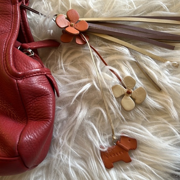 Radley London red small bag / purse / handbag / mini bag - Picture 4 of 12